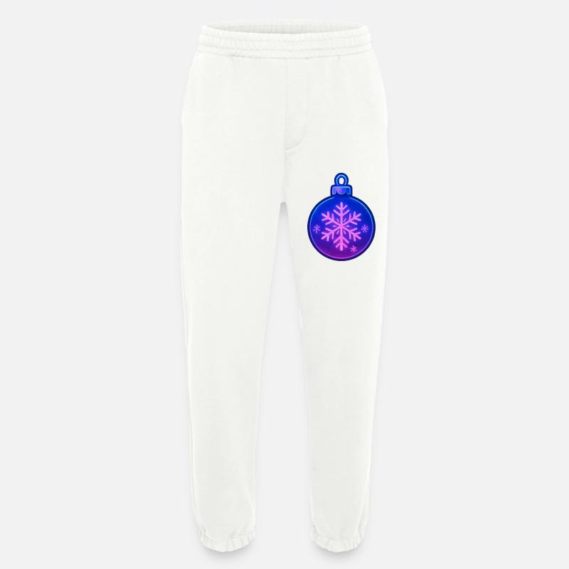 Weihnachtskugel Ornament - Heavyweight Jogginghose - made by SPREAD  - OFF WHITE