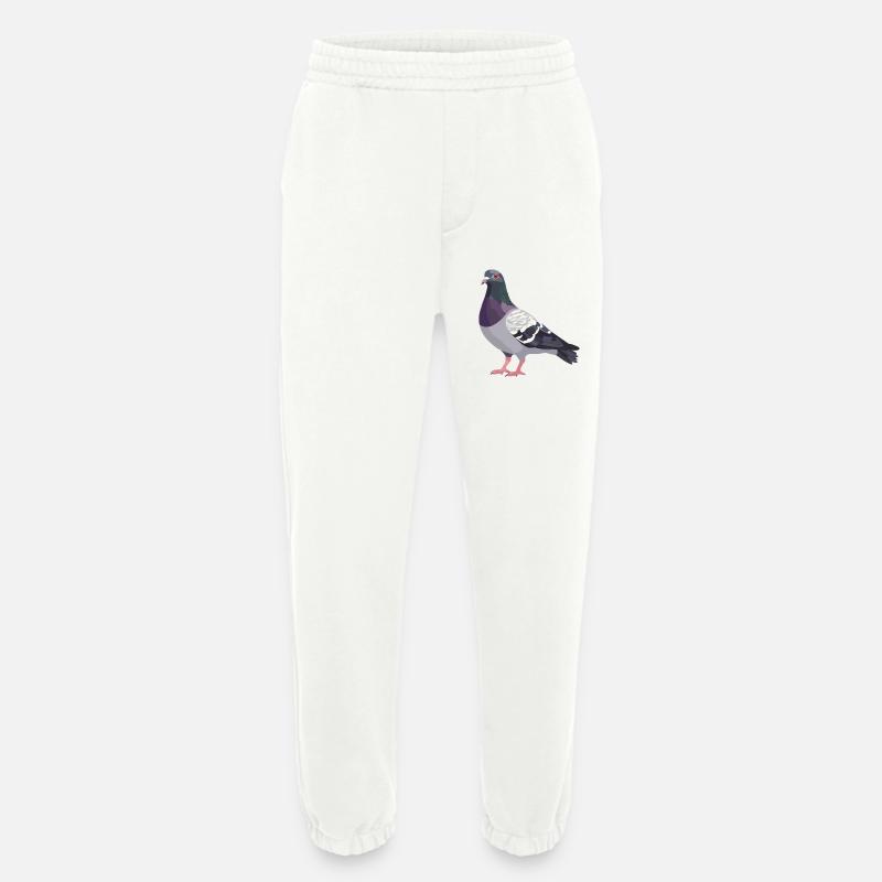 Tauben Taube - Heavyweight Jogginghose - made by SPREAD - OFF WHITE