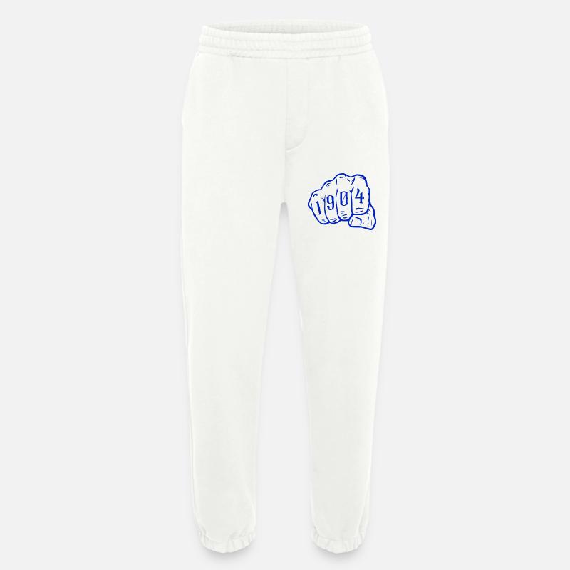 Ruhrpott Echte Gelsenkirchener seit 1904  - Heavyweight Jogginghose - made by SPREAD  - OFF WHITE