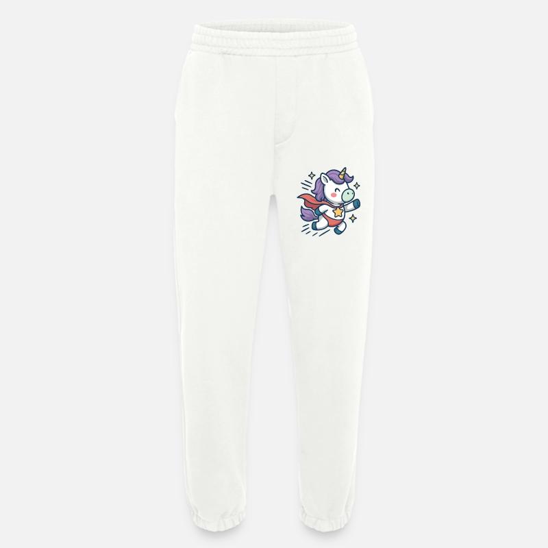 Süßes Super Einhorn, Lauf Shirt, Kinder - Heavyweight Jogginghose - made by SPREAD  - OFF WHITE