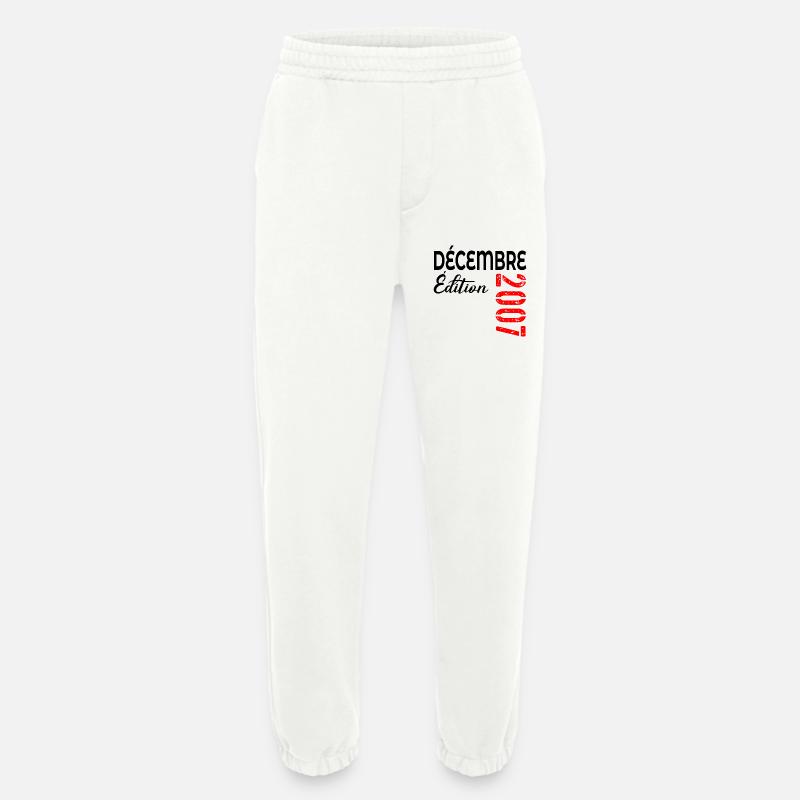Dezember 2007, 18-jähriges Jubiläum - Heavyweight Jogginghose - made by SPREAD  - OFF WHITE