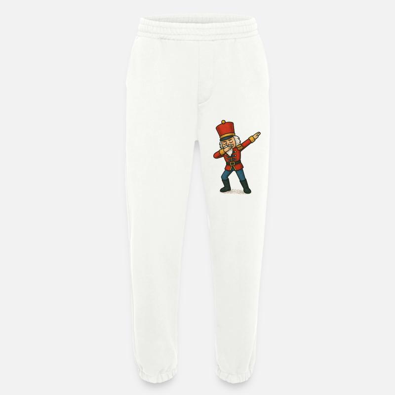 Nutcracker Dabbing Dance - Heavyweight Jogging Pants - made by SPREAD  - OFF WHITE