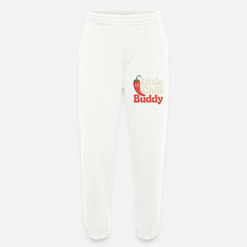 Little Chili Buddy - Heavyweight Jogginghose - made by SPREAD  - OFF WHITE