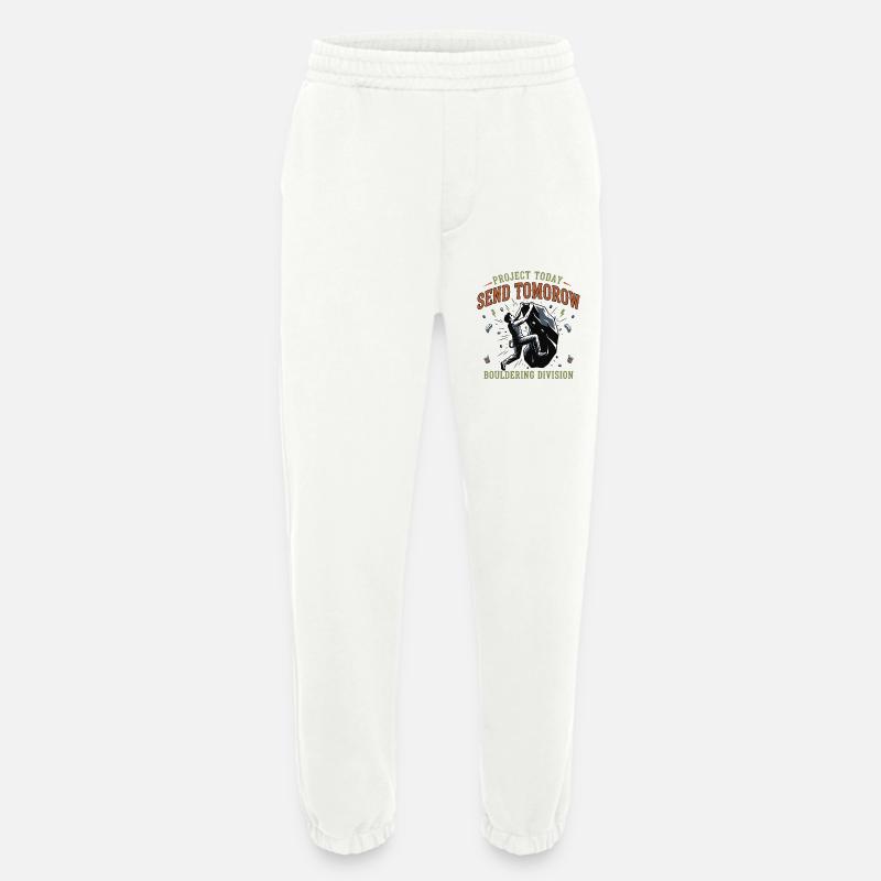 Project Today Morgen Bouldering Klettern - Heavyweight Jogginghose - made by SPREAD  - OFF WHITE