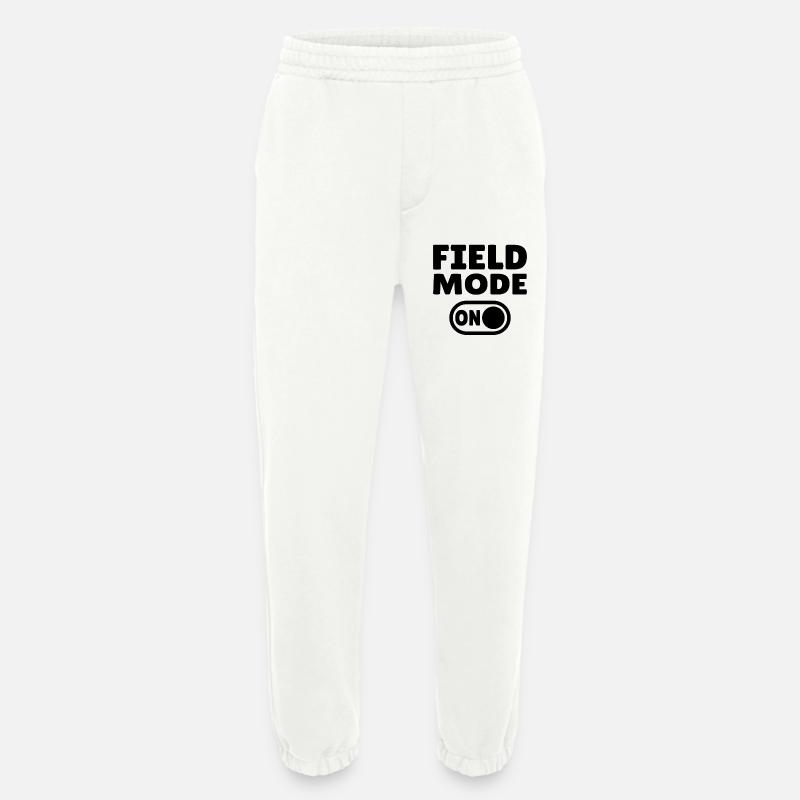 Field Mode ON – Leichtathletik - Heavyweight Jogginghose - made by SPREAD  - OFF WHITE
