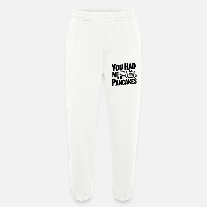 Du hattest mich bei Pfannkuchen - Heavyweight Jogginghose - made by SPREAD  - OFF WHITE