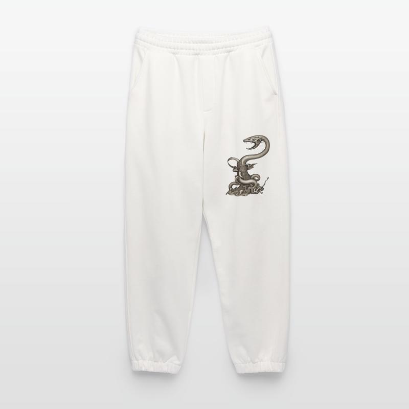 BUG #12 - dark hell Pantalon de jogging bio épais fabriqué en UE
