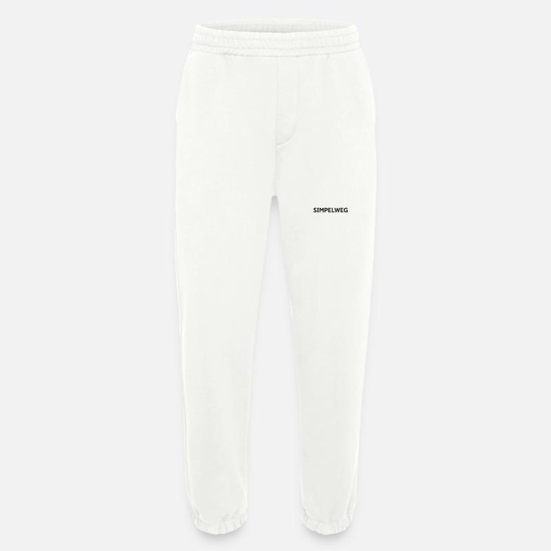 Einfach – Flämische Schlichtheit - Heavyweight Jogginghose - made by SPREAD  - OFF WHITE