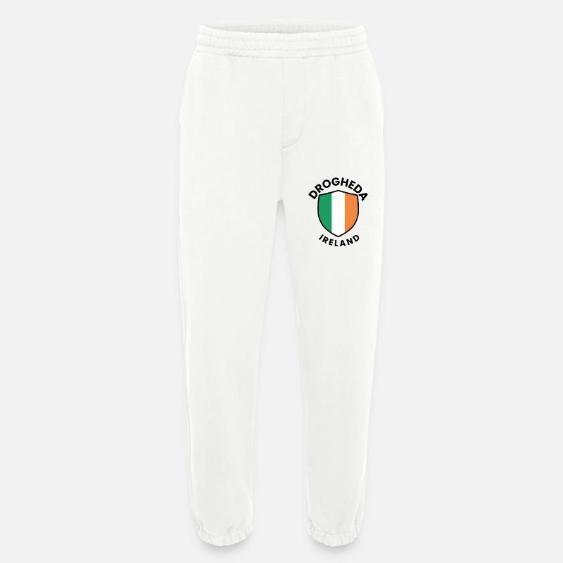 Drogheda-Irland-Schild - Heavyweight Jogginghose - made by SPREAD  - OFF WHITE