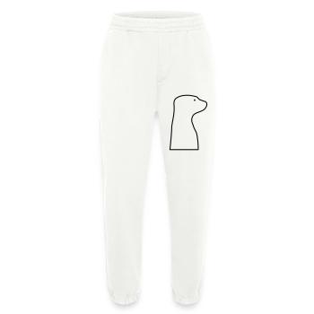 Suricate - Pantalon de jogging bio épais fabriqué en UE - OFF WHITE - Devant