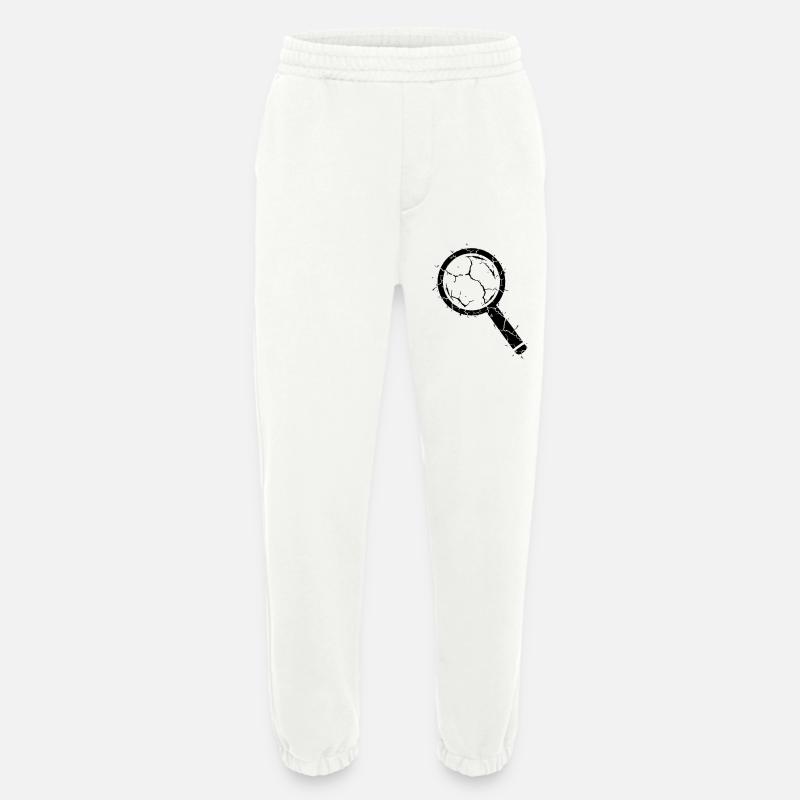 Zerbrochene Lupe Splitter Glas Vektor - Heavyweight Jogginghose - made by SPREAD - OFF WHITE
