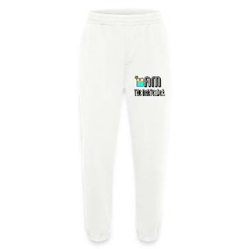 I am the bartender - Heavyweight Jogginghose - made by SPREAD  - OFF WHITE - Vorne