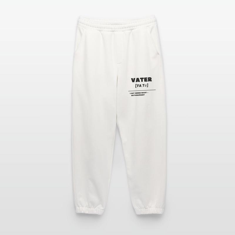 Father Definition Is Always Right Delayed Heavyweight Jogging Pants - made by SPREAD 