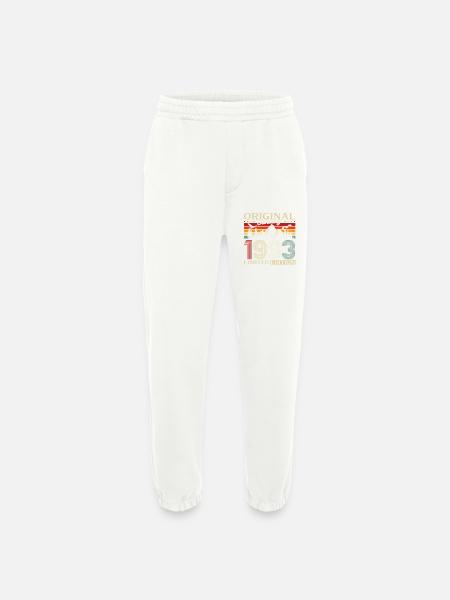 33rd Birthday Original January 1993 - Heavyweight Jogging Pants - made by SPREAD - OFF WHITE