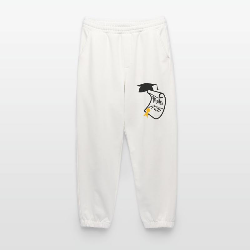 Master 2026 Pantalon de jogging bio épais fabriqué en UE