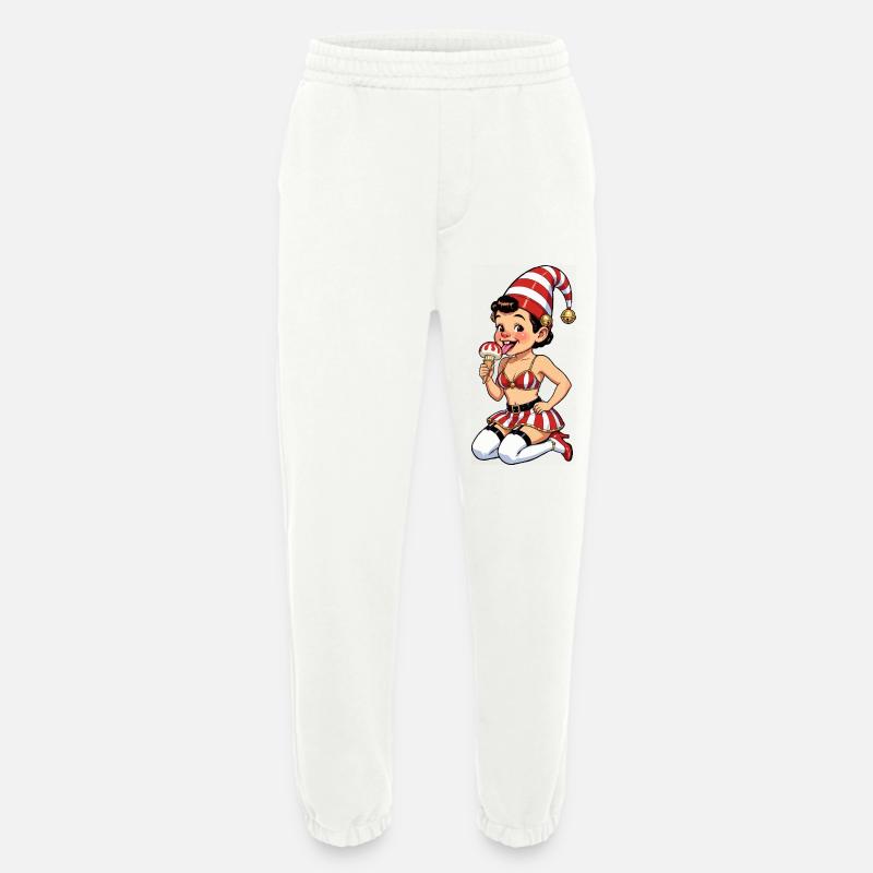 Leprechaun-Mädchen mit Eistüte - Heavyweight Jogginghose - made by SPREAD  - OFF WHITE