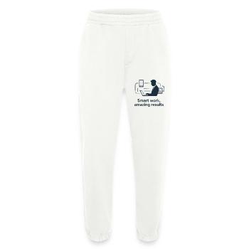 Smart Work Tech Silhouette - Heavyweight Jogging Pants - made by SPREAD  - OFF WHITE - Front