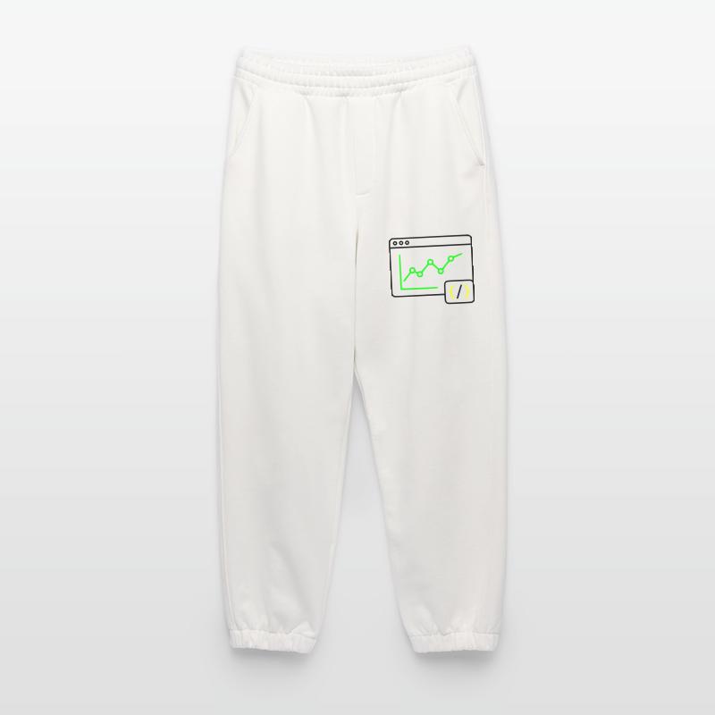 Web Analyse Chart Coding Browser Vektor Heavyweight Jogginghose - made by SPREAD 