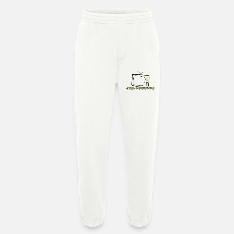 Schwindelbude – Lustiges Humor Statement Design - Heavyweight Jogginghose - made by SPREAD - OFF WHITE
