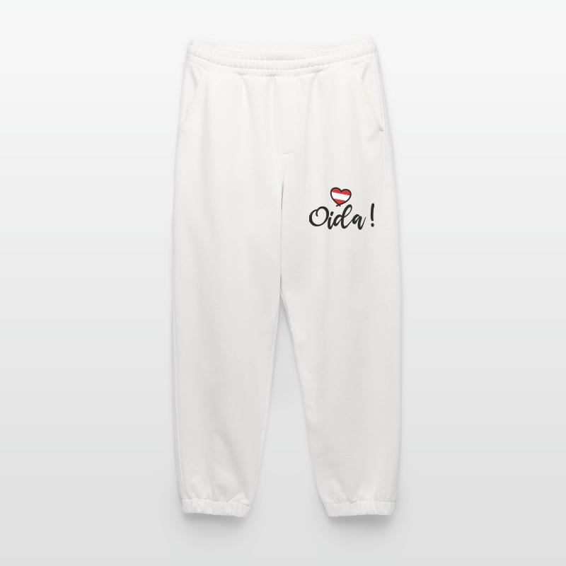 Oida! Austria Heart I love Austria Dialect Heavyweight Jogging Pants - made by SPREAD 