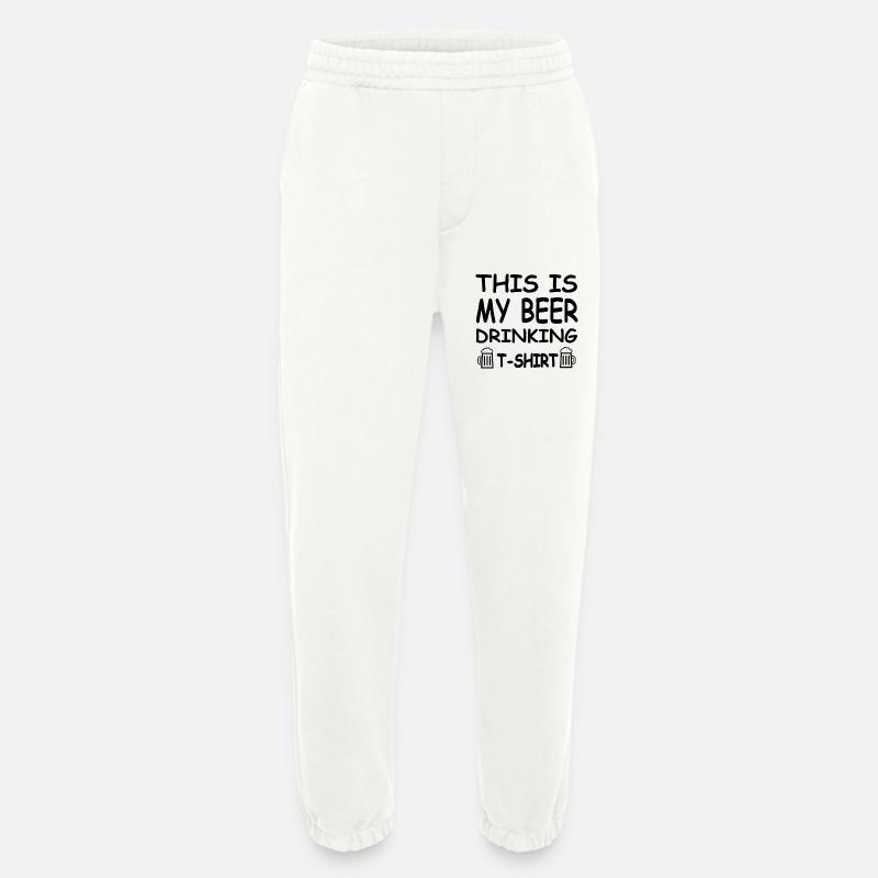 Bier - Heavyweight Jogginghose - made by SPREAD  - OFF WHITE