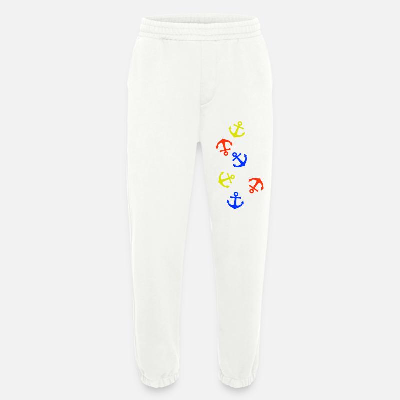 Anker Bunt - Heavyweight Jogginghose - made by SPREAD  - OFF WHITE