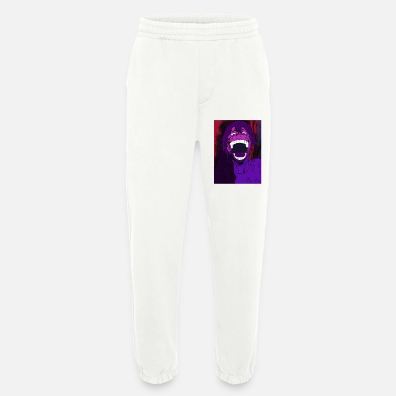 Verfluchtes Lachen - Heavyweight Jogginghose - made by SPREAD  - OFF WHITE