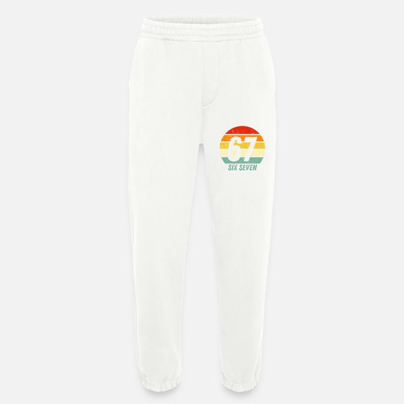 67 Six Seven - Heavyweight Jogginghose - made by SPREAD  - OFF WHITE