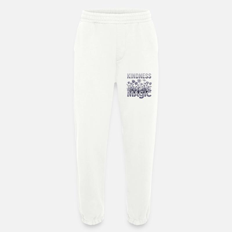  Kindness Magic Blumenwiese Freundlichkeit - Heavyweight Jogginghose - made by SPREAD  - OFF WHITE