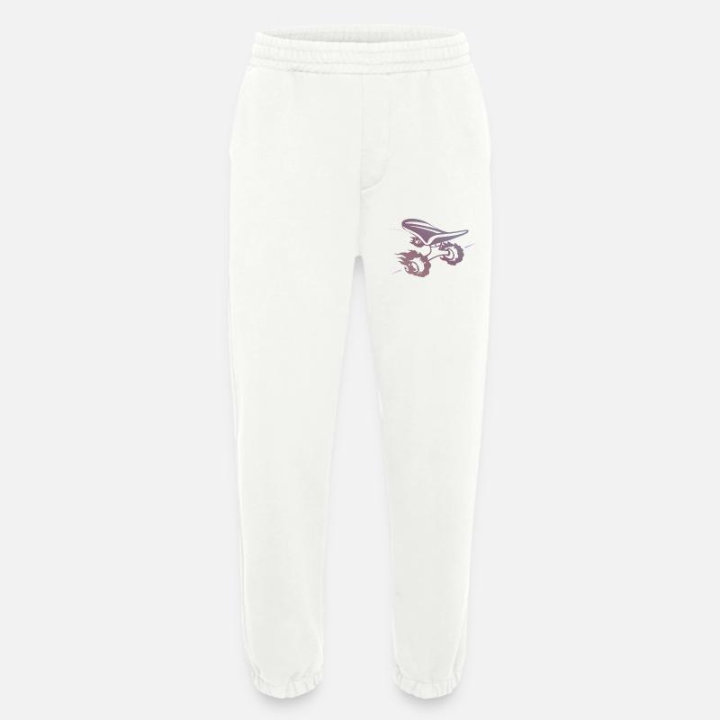 Gradient skateboard Silhouette Ride - Heavyweight Jogginghose - made by SPREAD  - OFF WHITE