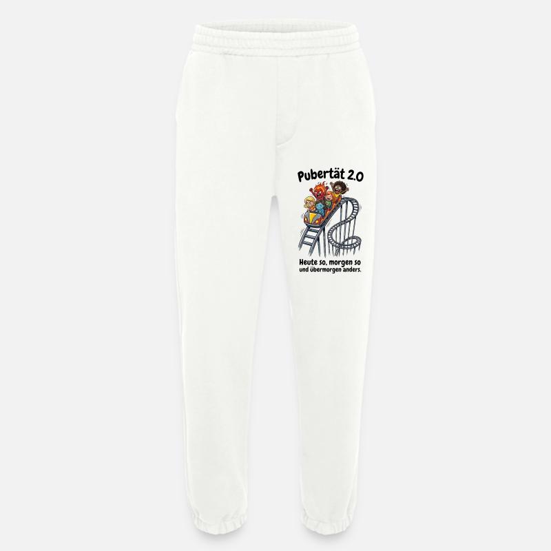 Pubertät 2.0 - Menopause & Achterbahn der Gefühle - Heavyweight Jogginghose - made by SPREAD  - OFF WHITE
