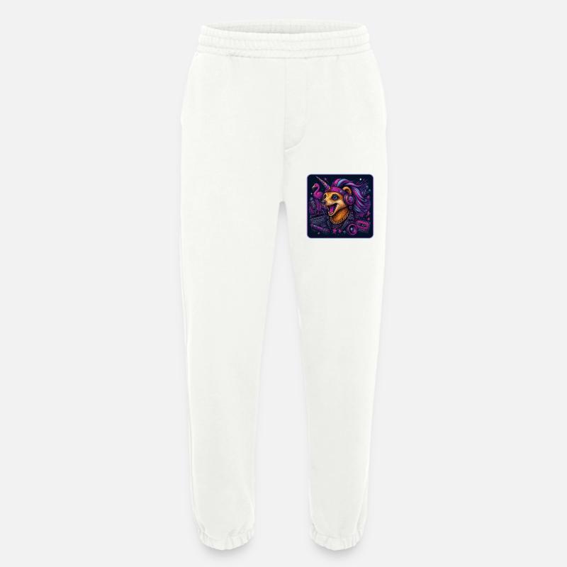 Erdmännchen Einhorn Party - Heavyweight Jogginghose - made by SPREAD  - OFF WHITE