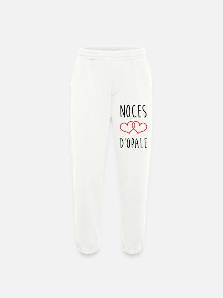 Opal Wedding 21 Years of Love - Heavyweight Jogging Pants - made by SPREAD  - OFF WHITE