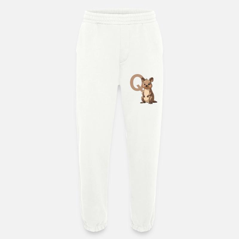 Koala mit Q Mascot-Design - Heavyweight Jogginghose - made by SPREAD  - OFF WHITE