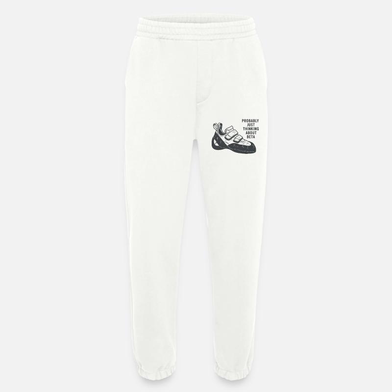 Beta Thought Sneaker Tee - Heavyweight Jogginghose - made by SPREAD  - OFF WHITE