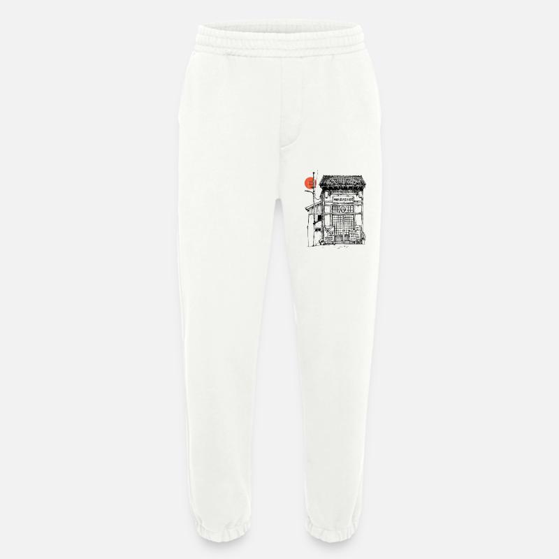 Goju Ryu Dojo - Heavyweight Jogginghose - made by SPREAD  - OFF WHITE