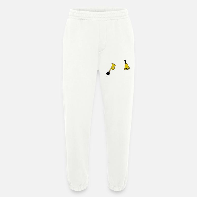 Glocke & Hupe - Heavyweight Jogginghose - made by SPREAD  - OFF WHITE