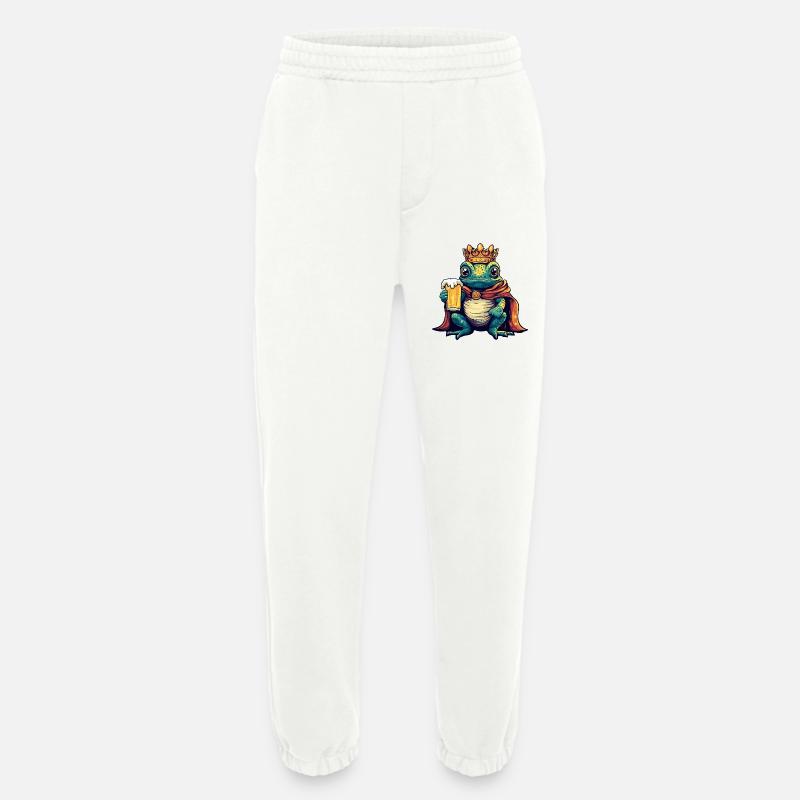 Chameleon Bier König - Heavyweight Jogginghose - made by SPREAD  - OFF WHITE