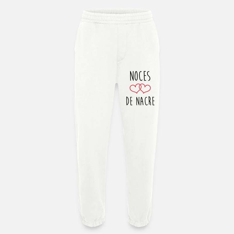 Muttermutt-Hochzeit 42 Jahre Ehe - Heavyweight Jogginghose - made by SPREAD  - OFF WHITE