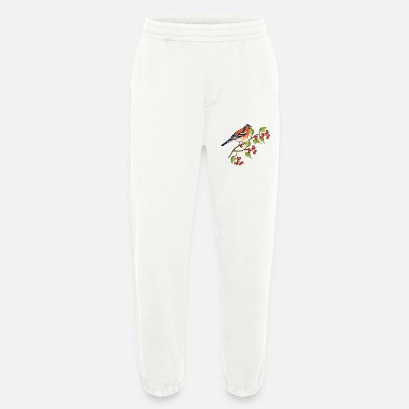 Bunter Vogel - Heavyweight Jogginghose - made by SPREAD  - OFF WHITE