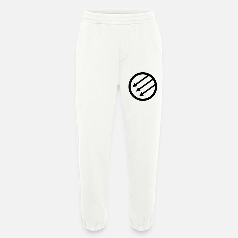 Iron Front / Eiserne Front / Järnfronten - Heavyweight Jogging Pants - made by SPREAD  - OFF WHITE