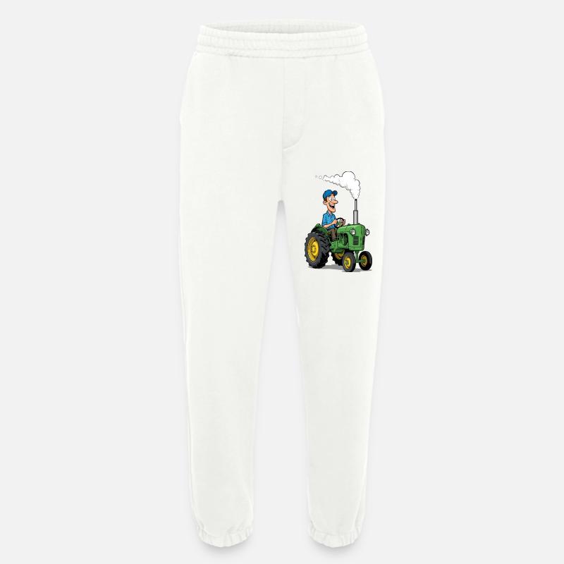 Traktorhelden Landwirtschaftscharme - Heavyweight Jogginghose - made by SPREAD - OFF WHITE