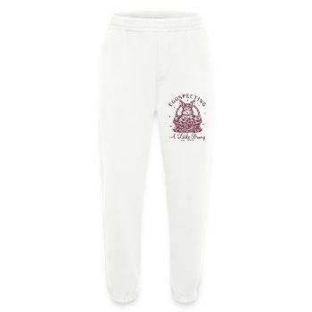 Easter Funny Pregnancy Announcement Women - Heavyweight Jogging Pants - made by SPREAD  - OFF WHITE - Front