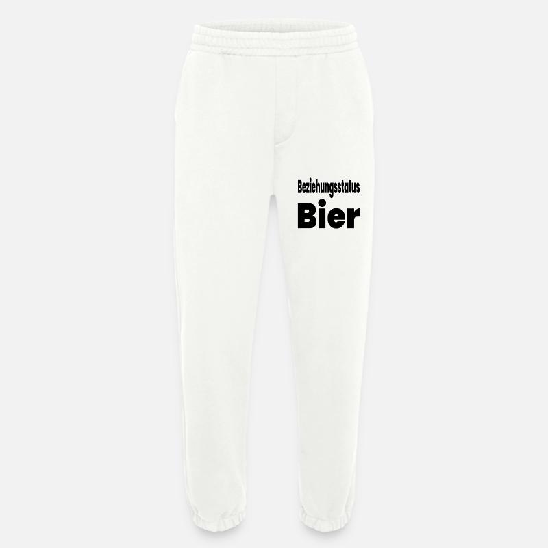 Bier - Heavyweight Jogginghose - made by SPREAD  - OFF WHITE