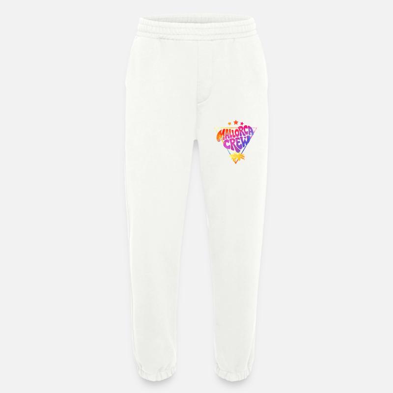 Mallorca Crew Neon Gradient - Heavyweight Jogginghose - made by SPREAD  - OFF WHITE