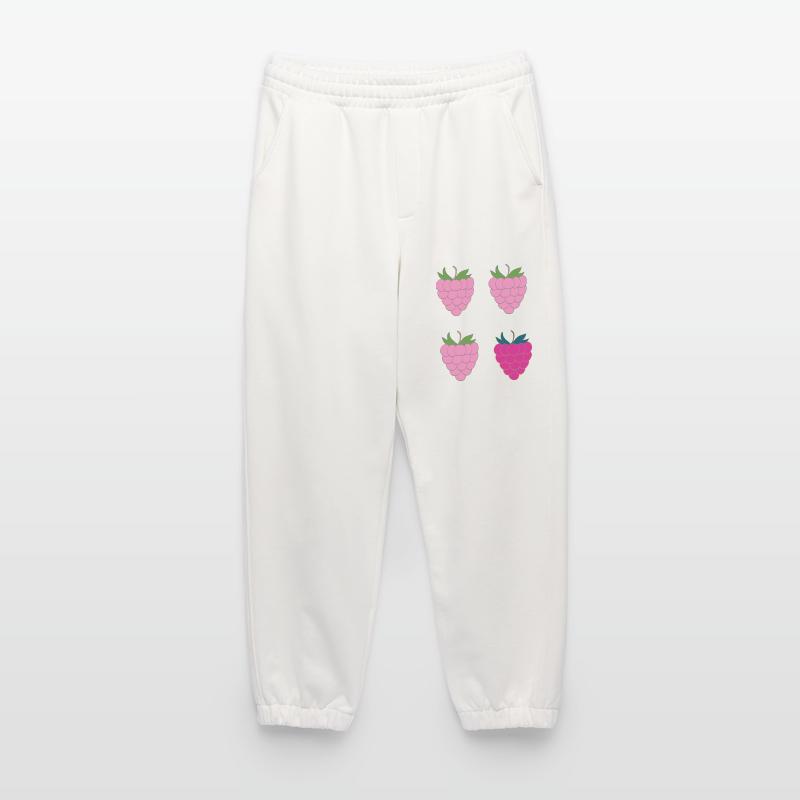 Double Raspberry Pop Art Heavyweight Jogging Pants - made by SPREAD 