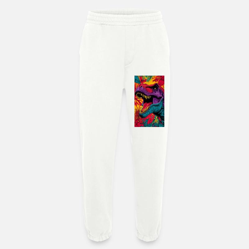 Dinosaurier - Heavyweight Jogginghose - made by SPREAD  - OFF WHITE