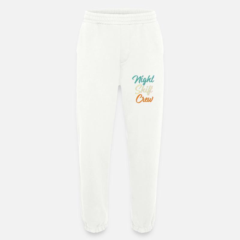 Nachtschicht - Heavyweight Jogginghose - made by SPREAD  - OFF WHITE