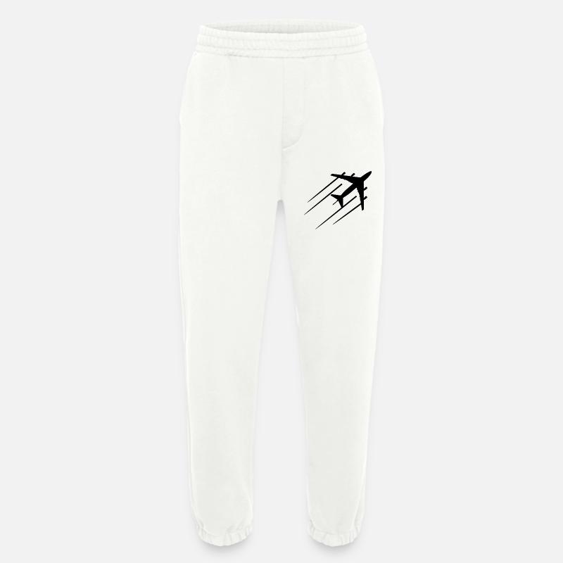 Luftfahrt Skizze - Heavyweight Jogginghose - made by SPREAD  - OFF WHITE