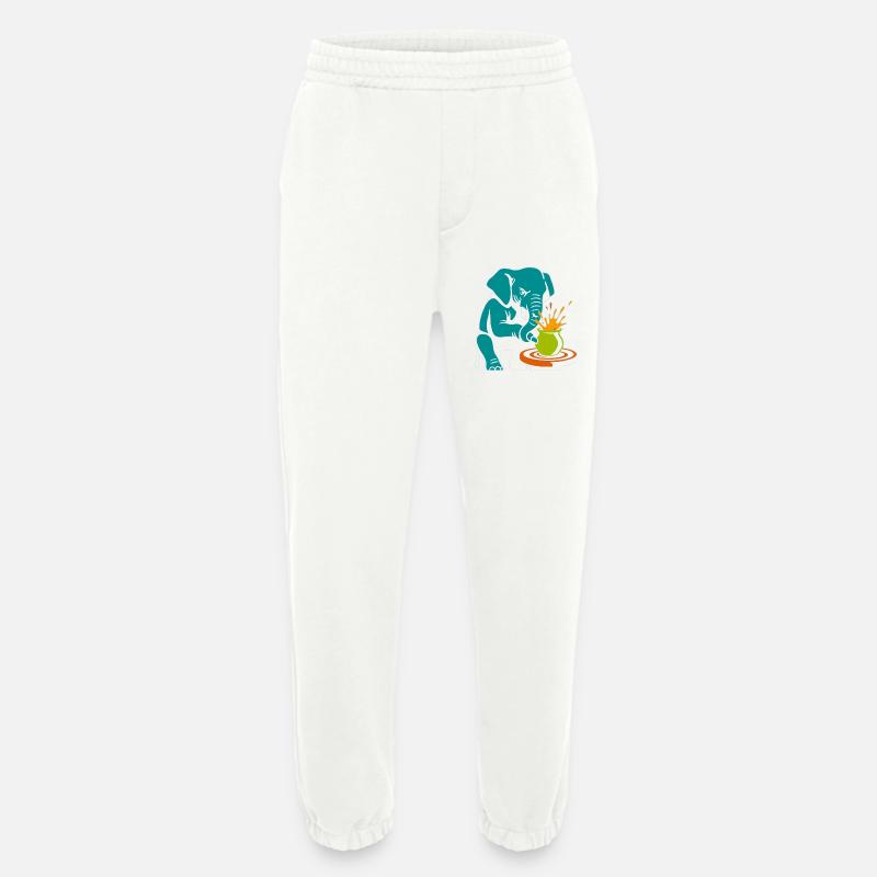 Trunk Master - Glaze Anarchy - Heavyweight Jogging Pants - made by SPREAD  - OFF WHITE